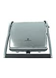 HOMEBERG HSG721 Grill, Toast Sandwich Maker (Silver)