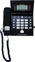 Sonics HT2002 Corded Landline Phone (Black)
