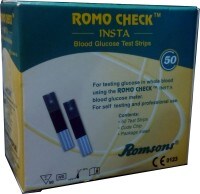 Romo Check Insta Glucometer Strips (50 Strips)