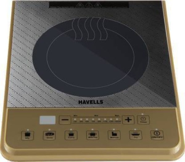 Havells Insta PT 1600 W Induction Cooktops (Gold) Price in India