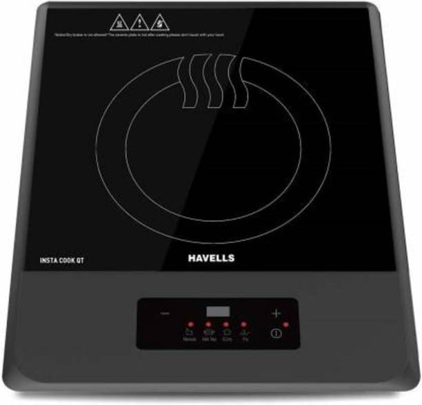 Havells Insta QT 1200 W Induction Cooktops (Black)