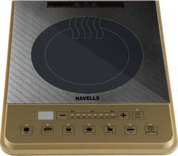 Havells Insta STX 1600 W Induction Cooktops (Gold)