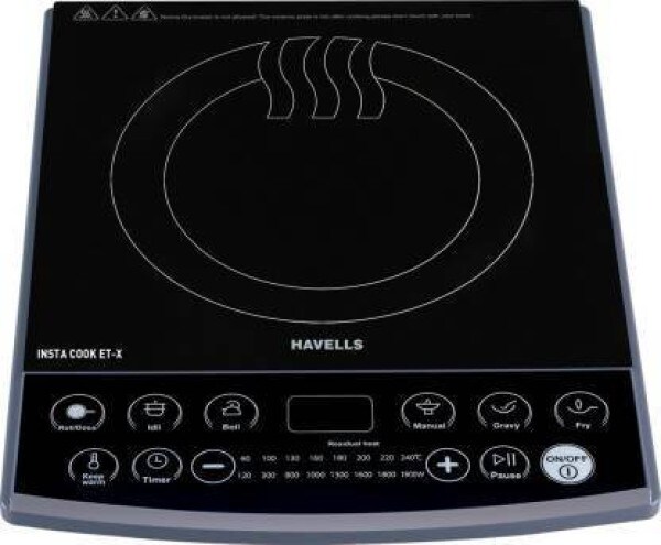 Havells Insta STX 1900 W Induction Cooktops (Black)