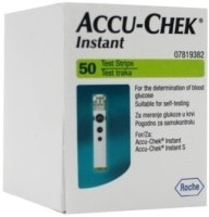 Accu-Chek Instant Glucometer Strips (50 Strips)