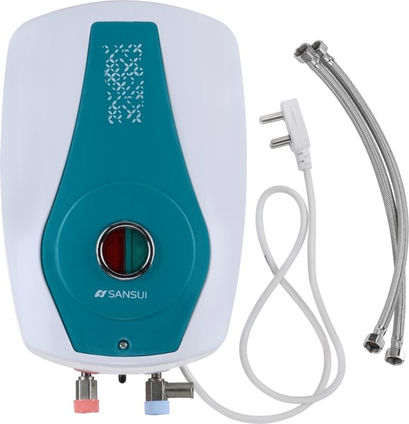 Sansui 3L Instant Water Geyser (Rapid, White & Blue)