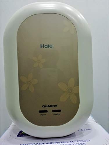 Haier 3L Instant Water Geyser (ES3V-C1, White u0026 Gold) Price in India,  Specifications, Comparison (4th October 2023) | Pricee.com