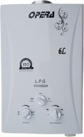 Opera 6L Instant Water Geyser (GAS-1, White)