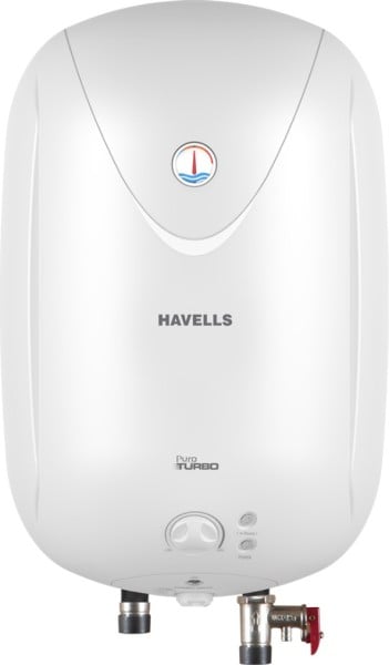 Havells 15L Instant Water Geyser (Puro Turbo, White) Price in