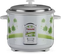 Butterfly JADE 1.8 L Rice Cooker (White)