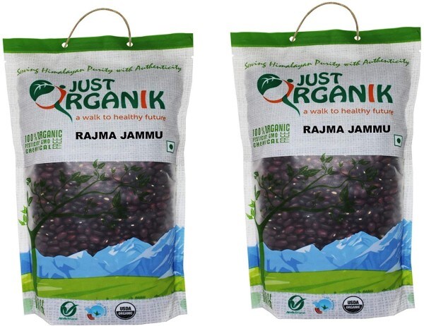 JUST ORGANIK Jammu Rajma (2KG)