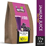 Nattfru Jamun Juice Powder (Jamun, 60GM, 4 Pieces)