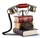 Euphony JD34454 Corded Landline Phone (Red)