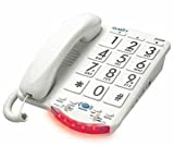 Clarity JV35W Cordless Landline Phone (White)