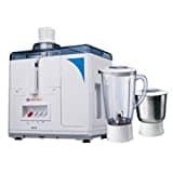 Bajaj JX 5 450W Juicer Mixer Grinder (White, 2 Jar)