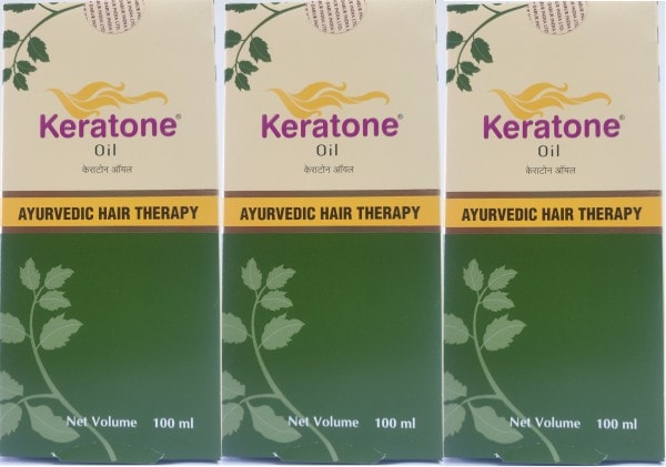 Dabur Keratone Hair Oil (100ML, Pack of 3)