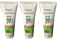 Patanjali Kesh Kanti Aloe Vera Hair Gel (60ML, Pack of 3)
