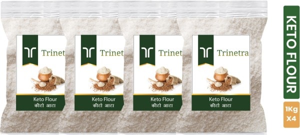 Trinetra Keto Multigrain Flour (1KG, Pack of 4)