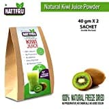 Nattfru Kiwi Fruit Juice Powder (Kiwi Fruit, 80GM, 2 Pieces)