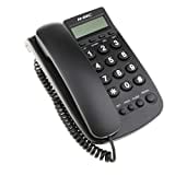 NINC KXT078 Corded Landline Phone (Black)