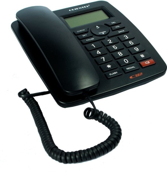 Orientel KXT1577 Corded Landline Phone (Black) Price in India
