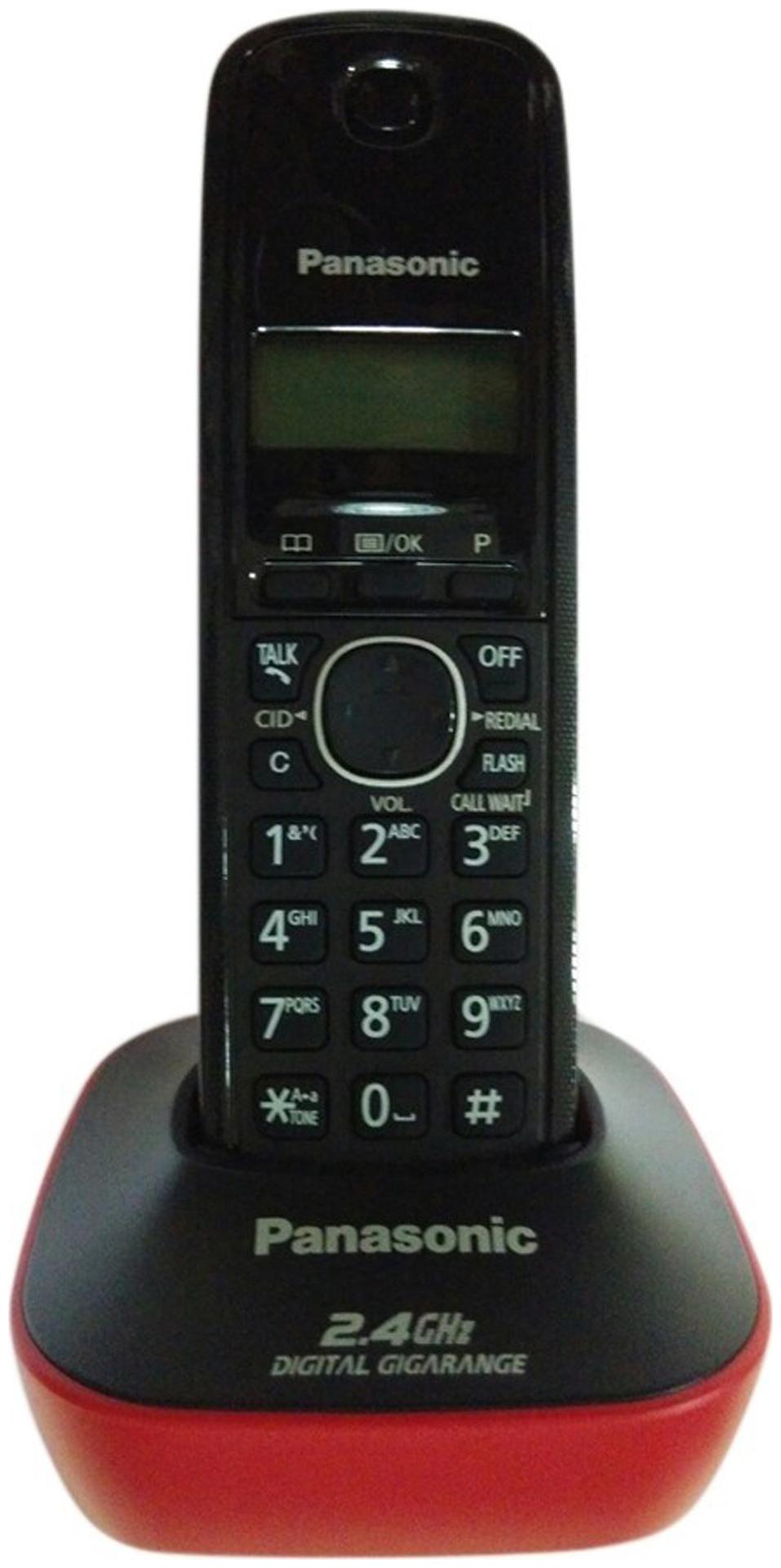 Panasonic KXTG3411SXR Cordless Landline Phone (Black) Price in India