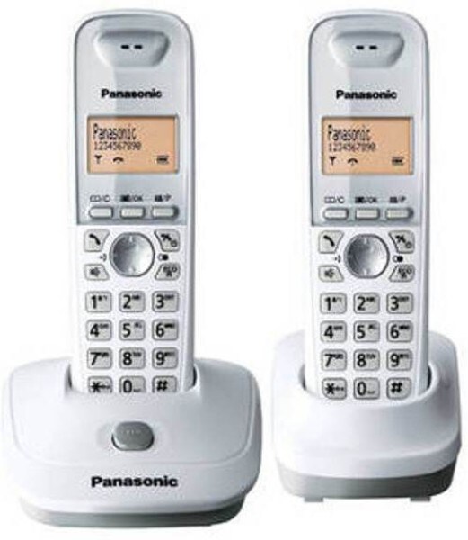 Panasonic KXTG3552 Cordless Landline Phone (White) Price in India