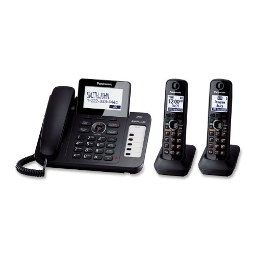Panasonic KXTG6672B Corded Landline Phone (Black) Price in India