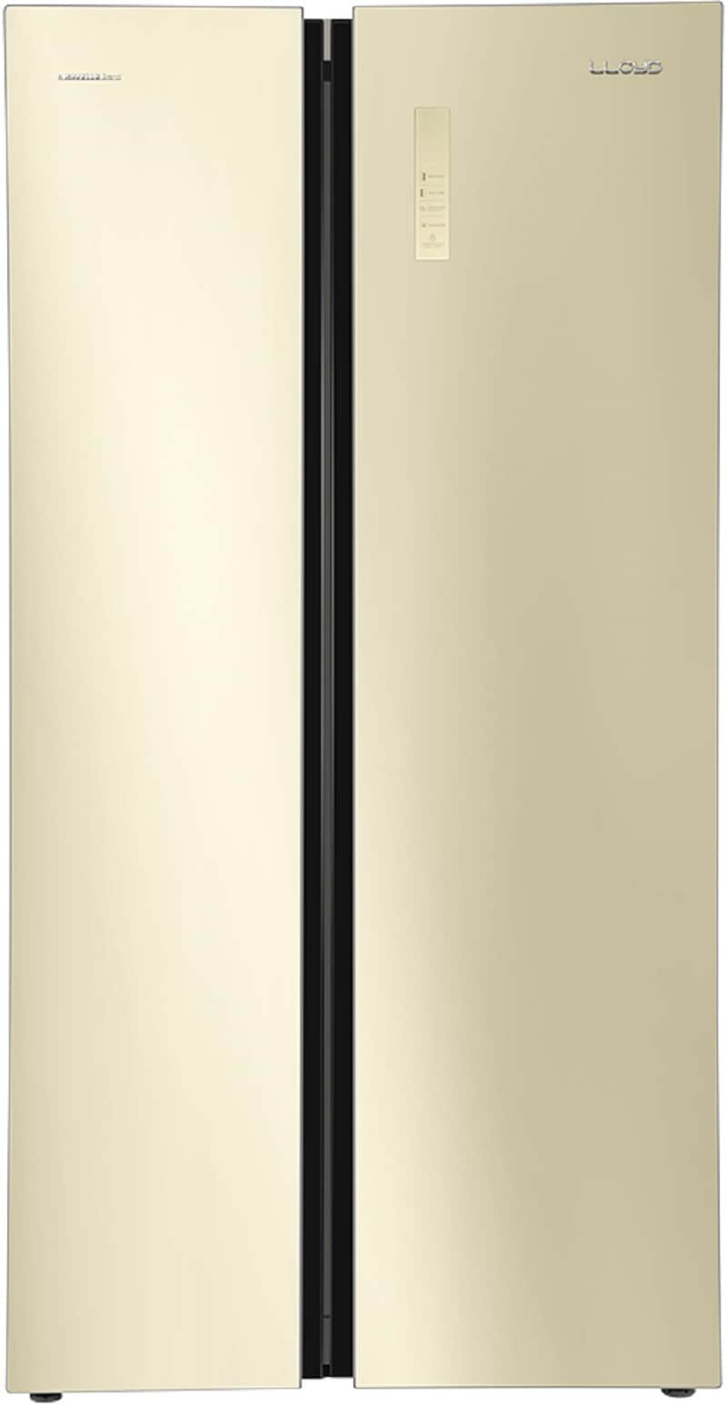 Lloyd 587 L Frost Free Side by Side Refrigerator (GLSF590DGLT1LB) Price