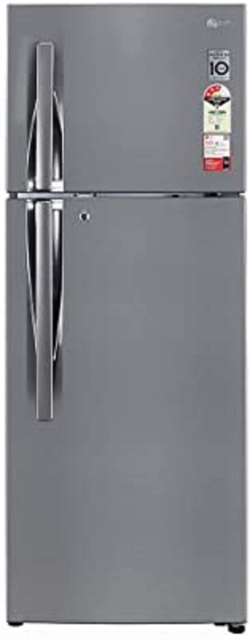 LG 284 L Frost Free Double Door 3 Star Refrigerator (GL S302RPZX)