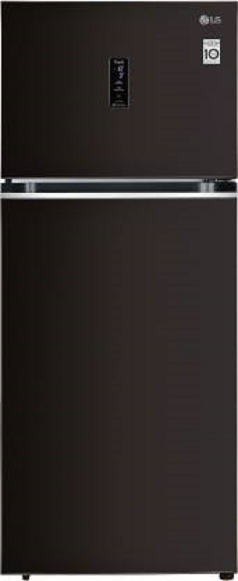 LG 423 L Frost Free Double Door 3 Star Refrigerator (GL T422VRSX)