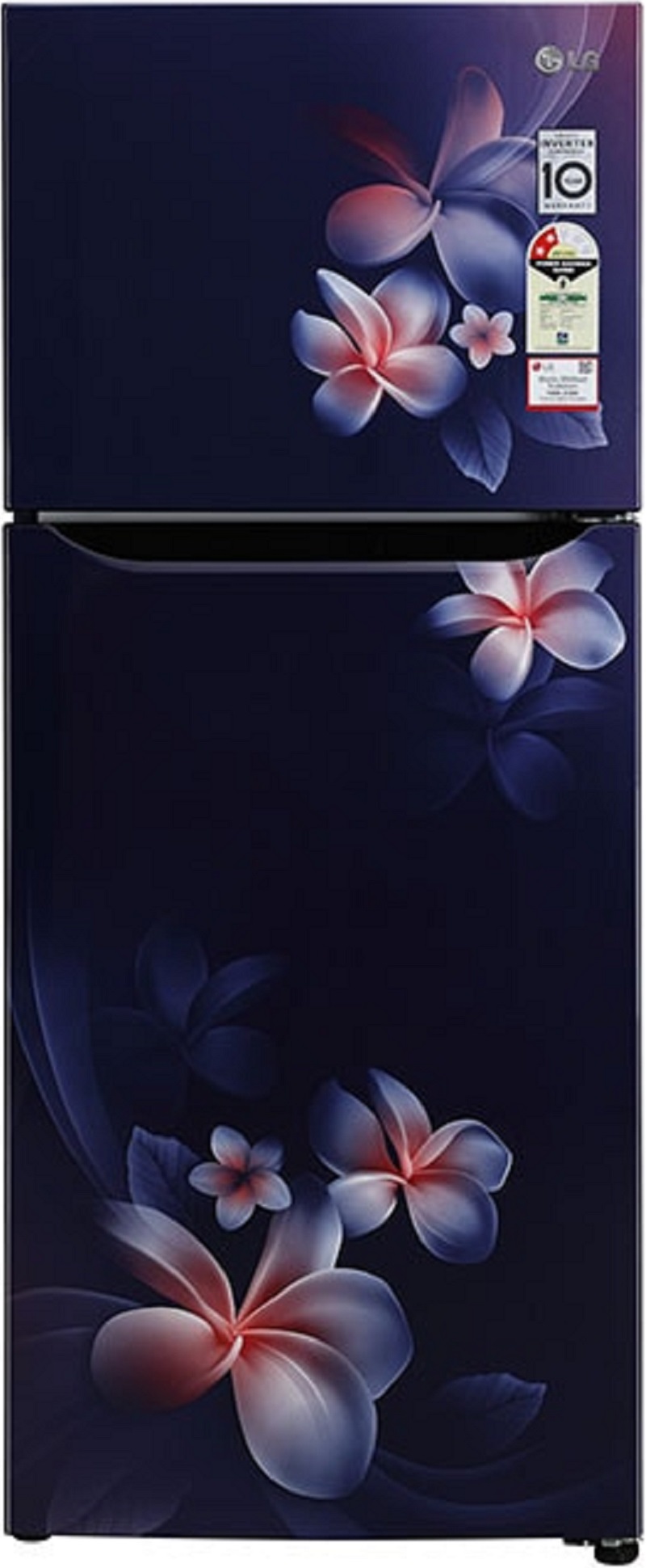 LG 260 L Frost Free Double Door 2 Star Refrigerator (GL N292DBPY)