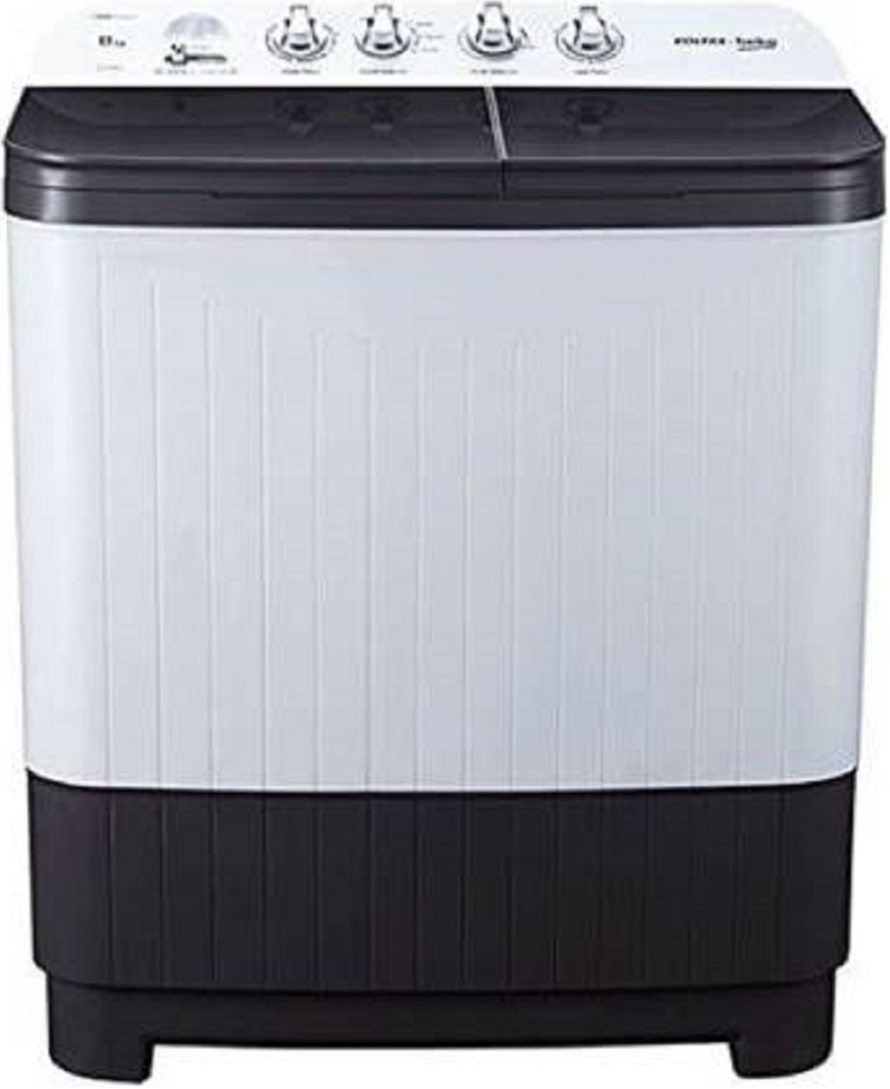 Voltas Beko 8 kg Semi Automatic Top Load Washing Machine (WTT80DGRG)