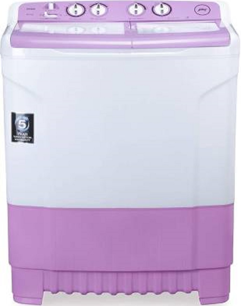 Godrej 8 kg Semi Automatic Top Load Washing Machine (WSEDGE 80 5.0 TN3 M LVDR)