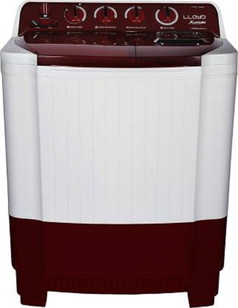 Lloyd 8.5 kg Semi Automatic Top Load Washing Machine (LWMS85RK2)