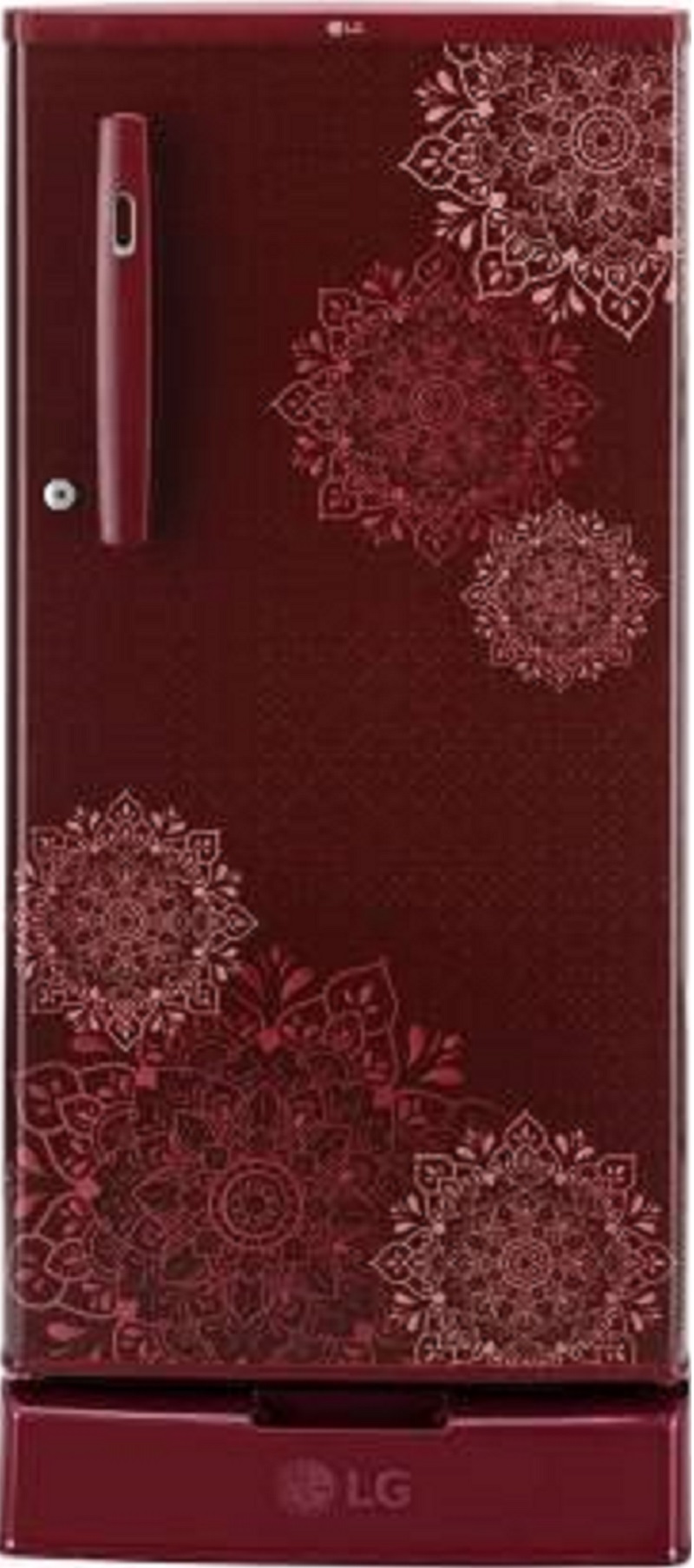 LG 190 L Direct Cool Single Door 3 Star Refrigerator (GL D199ORRX)