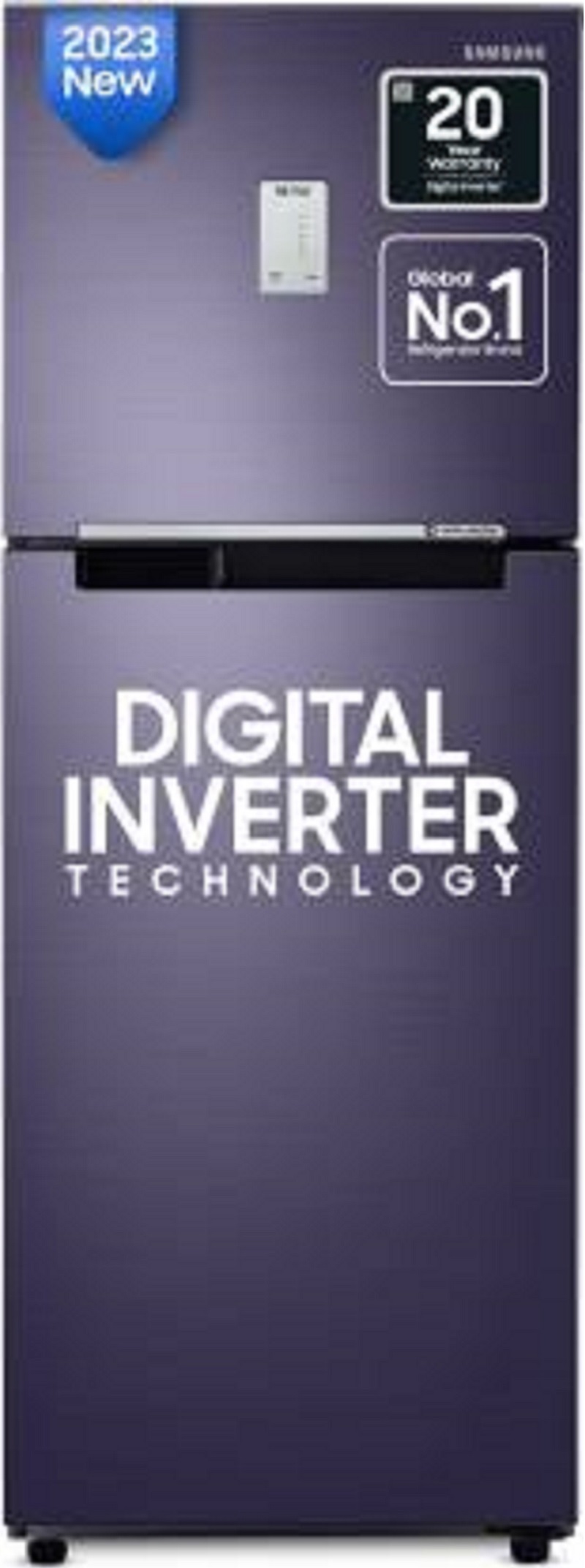 Samsung 236 L Frost Free Double Door 2 Star Refrigerator (RT28C3452UT)