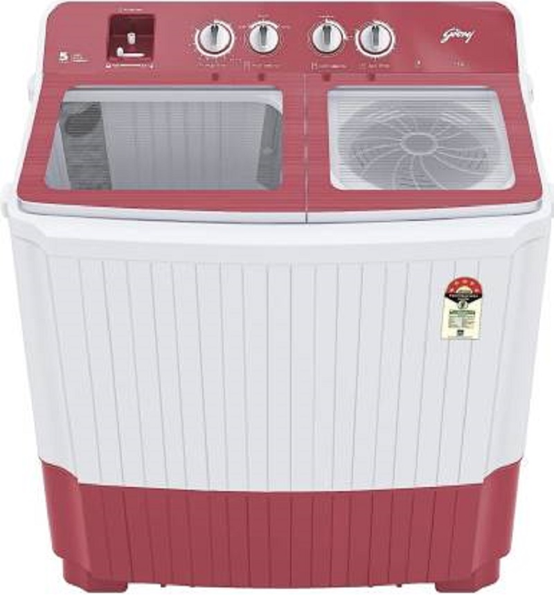 Godrej 12 kg Semi Automatic Top Load Washing Machine (WSAXIS VX 120 5.0 TB3)