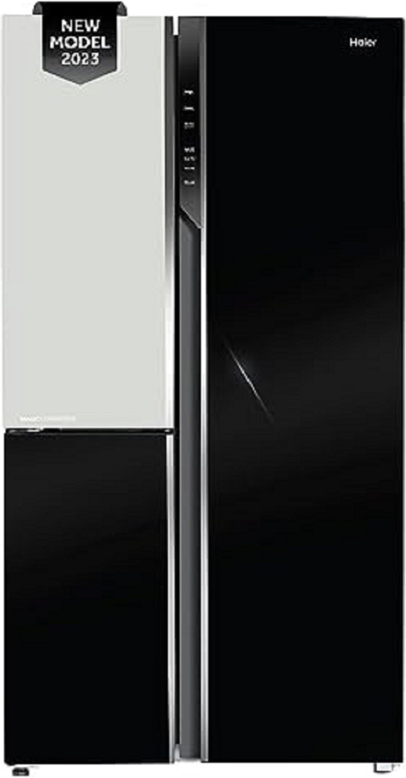 Haier 628 L Frost Free Triple Door Side By Side Refrigerator (HRT