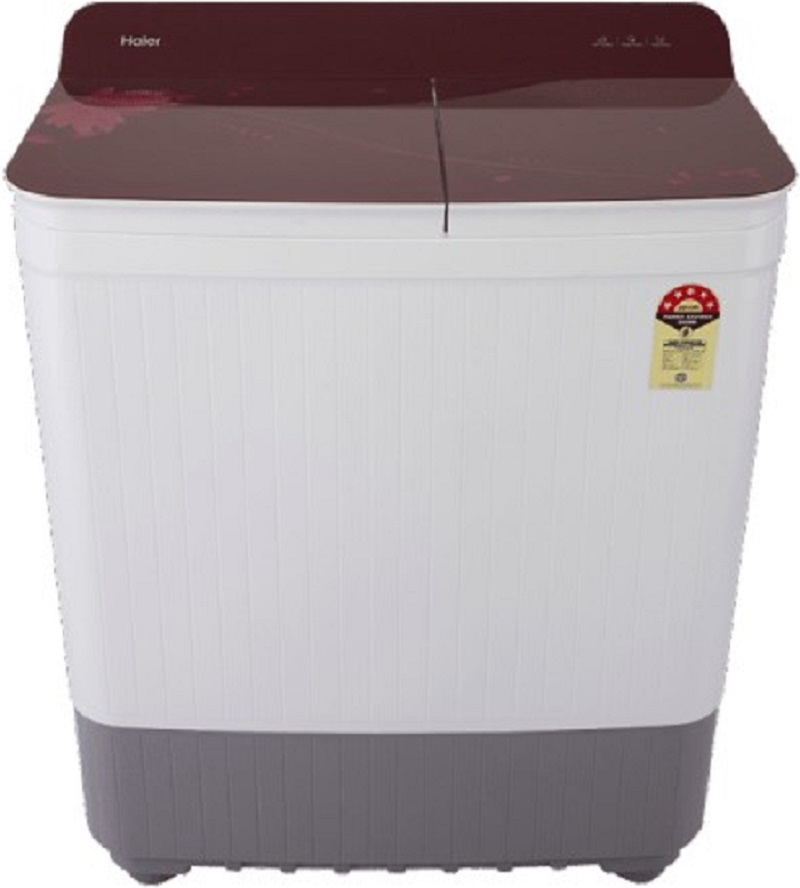 Haier 8 kg Semi Automatic Twin Load Washing Machine (HTW80 178)