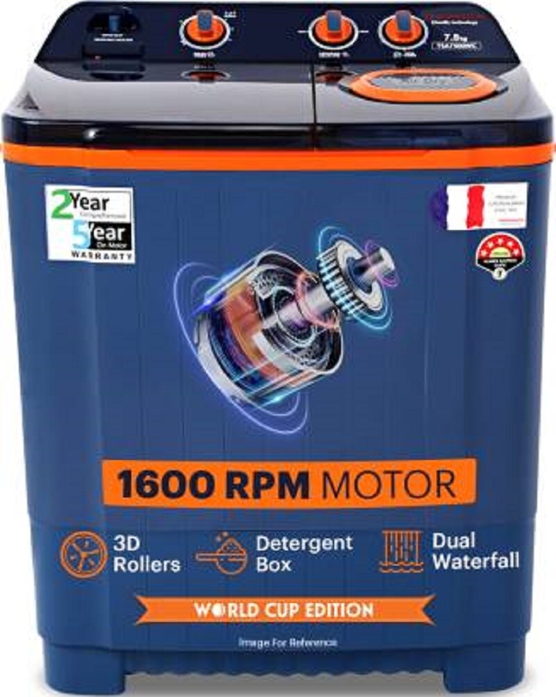 Thomson 7.5 kg Semi Automatic Top Load Washing Machine (TSA7500WC) Online at Lowest Price in India