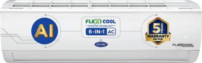 Carrier 1.2 Ton 5 Star Inverter Split AC (CAI14ES5R33F0)
