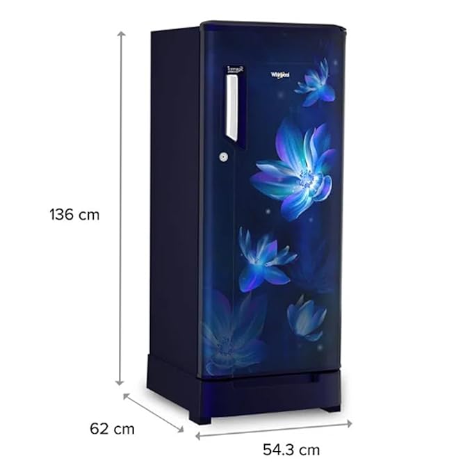 Whirlpool 192 L Direct Cool Single Door 3 Star Refrigerator (205 Icemagic Powercool ROY 3S 72540)