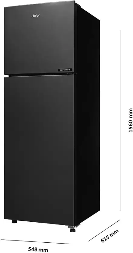 Haier 240 L Frost Free Double Door Top Mount 3 Star Refrigerator (HEF 253GB P)