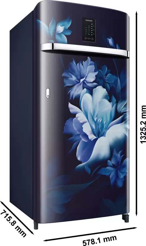 Samsung 184 L Direct Cool Single Door 3 Star Refrigerator (RR21C2J23UZ/HL)