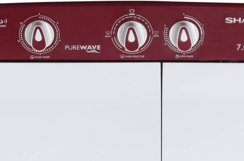 Sharp 7.0 kg Semi Automatic Top Load Washing Machine (ES SD70NB FR)