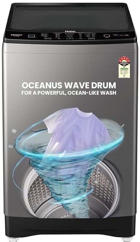 Haier 8 kg Fully Automatic Top Load Washing Machine (ETL80 HBFS5NZP)