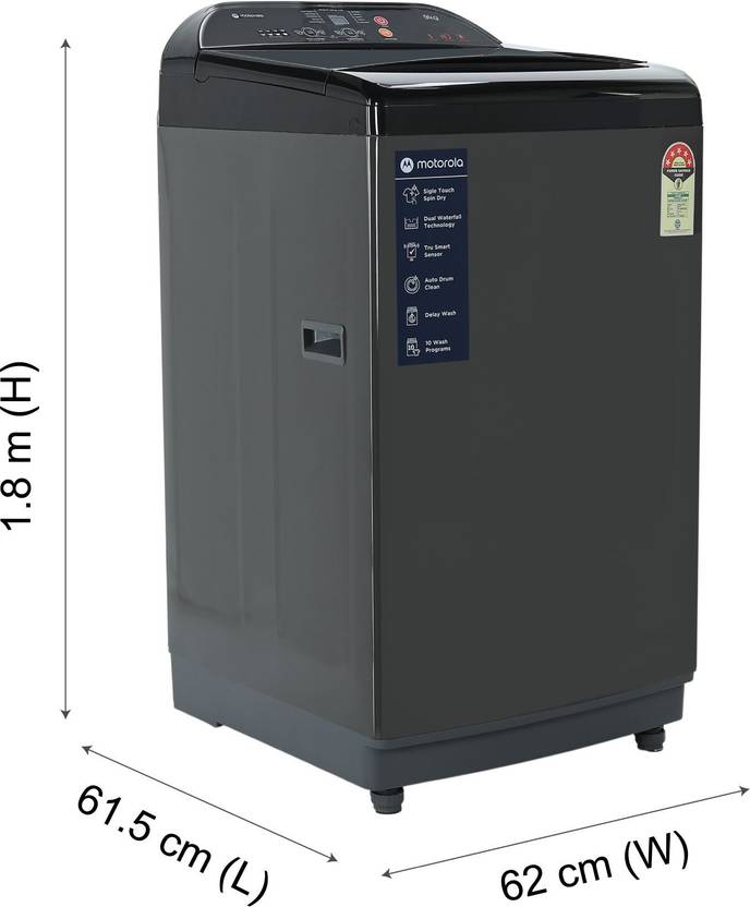 Motorola 9 kg Fully Automatic Top Load Washing Machine (MTTL905NNNHG)