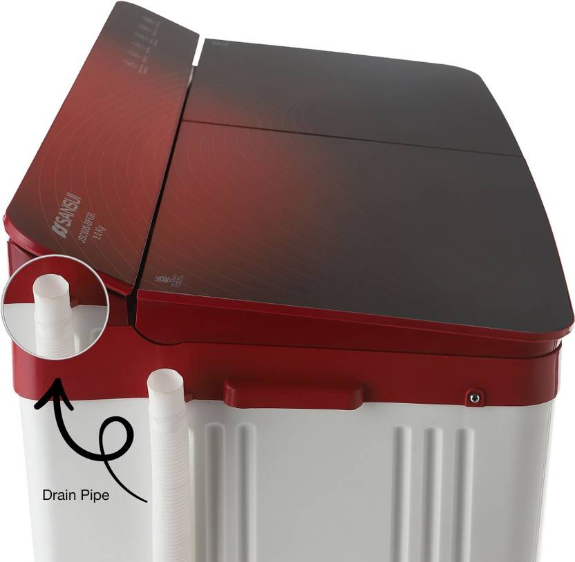 Sansui 7 kg Semi Automatic Top Load Washing Machine (JSC70S BFR)