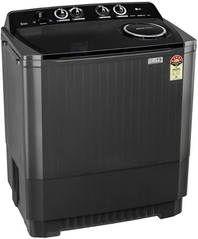 LG 11.5 kg Semi Automatic Top Load Washing Machine (P115ASLAZ)