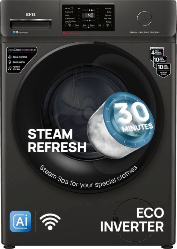 IFB 7 kg Fully Automatic Front Load Washing Machine (SERENA OXN 7012 CMS)